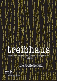 Treibhaus. Jahrbuch für die Literatur der fünfziger Jahre / Treibhaus. Jahrbuch für die Literatur der fünfziger Jahre 11, Bd.11