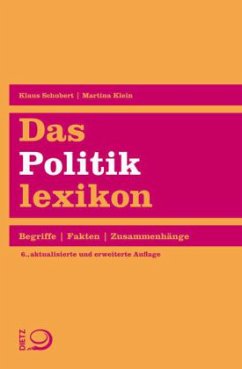 Das Politiklexikon - Schubert, Klaus;Klein, Martina