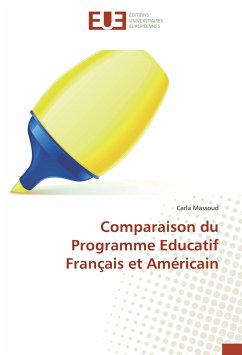 Cover Comparaison du Programme Educatif Français et Américain