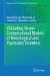 Validating Neuro-Computational Models... - Bild 1