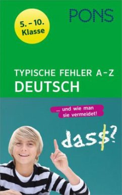 PONS Typische Fehler A- Z Deutsch