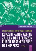 "Konzentration auf die Zahlen der Pflanzen für die Regenerierung des Körpers" - TEIL 2 (German Edition)