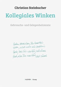 Kollegiales Winken - Steinbacher, Christian