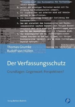 Der Verfassungsschutz - Grumke, Thomas;Hüllen, Rudolf van