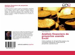 Análisis financiero de proyectos usando Excel - Dávila Toro, Carlos