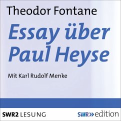 Essay über Paul Heyse (MP3-Download) - Fontane, Theodor