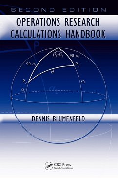 Operations Research Calculations Handbook (eBook, PDF) - Blumenfeld, Dennis