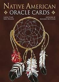 Cover Native American. Oracle cards. Con 33 carte