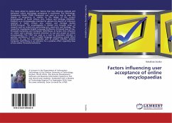 Factors influencing user acceptance of online encyclopaedias - Sosibo, Nokuthula