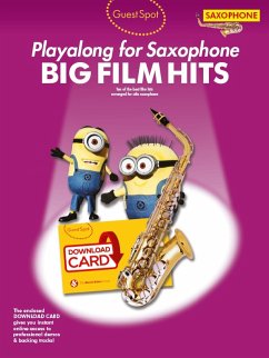 Cover Guest Spot: Big Film Hits Playalong For Alto Saxophone(Book/Download Card)