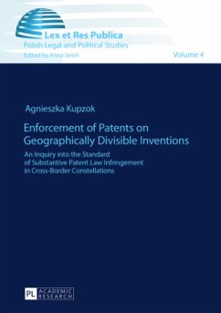 Enforcement of Patents on Geographically Divisible Inventions - Kupzok, Agnieszka