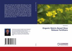 Organic Matrix Based Slow Release Fertilizers
