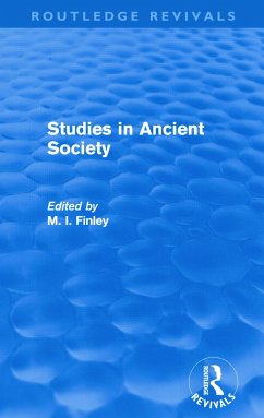 Studies in Ancient Society (Routledge Revivals) - Finley, M I