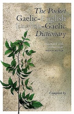 The Pocket Gaelic-English English-Gaelic Dictionary - Watson, Angus