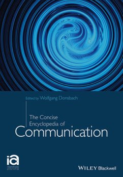 The Concise Encyclopedia of Communication (eBook, ePUB) - Donsbach, Wolfgang