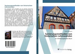 Sanierungsmethoden von historischen Lehmwänden - Muchitsch, Yannic
