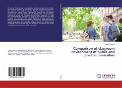 Comparison of classroom environment of public and private universities