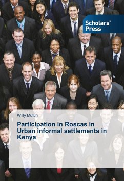 Participation in Roscas in Urban informal settlements in Kenya - Muturi, Willy