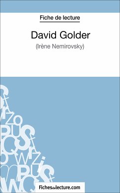 David Golder (eBook, ePUB) - fichesdelecture.com; Viteux, Hubert