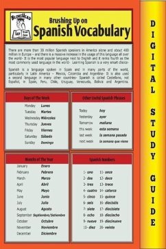 Spanish Vocabulary (Blokehead Easy Study Guide) (eBook, ePUB) - Green, Scott