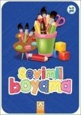 Sevimli Boyama - Lacivert