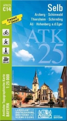 Cover Amtliche Topographische Karte Bayern Selb