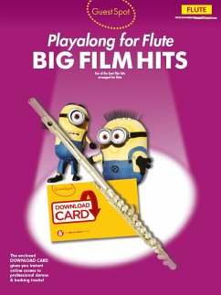 Cover Guest Spot: Big Film Hits Playalong For Flute (Book/Download Card)