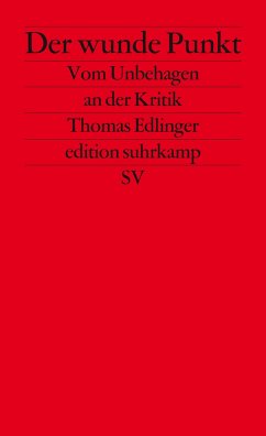 Der wunde Punkt - Edlinger, Thomas