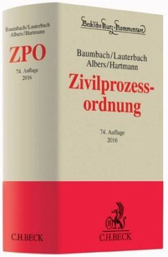 Zivilprozessordnung (ZPO), Kommentar