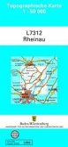 Topographische Karte Baden-Württemberg, Zivilmilitärische Ausgabe - Rheinau / Topographische Karten Baden-Württemberg, Zivilmilitärische Ausgabe