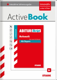 AbiturSkript Mathematik, Gymnasium Bayern + ActiveBook für Lehrer, Buch und DVD-ROM