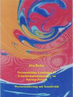 Personalbilanz Lesebogen 07 Transformationsmanager im Startup-Prozess (eBook, ePUB) - Becker, Jörg