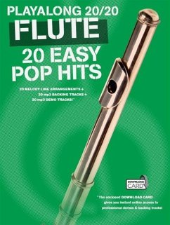 Play Along 20/20 Flute: 20 Easy Pop Hits