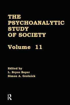 The Psychoanalytic Study of Society, V. 11