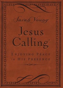 Jesus Calling, Small Brown Leathersoft, with Scripture References - Young, Sarah