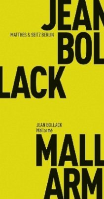 Mallarmé - Bollack, Jean