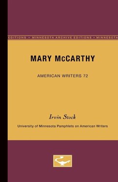 Mary McCarthy - American Writers 72 - Stock, Irvin