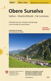 3326T Obere Surselva Wanderkarte