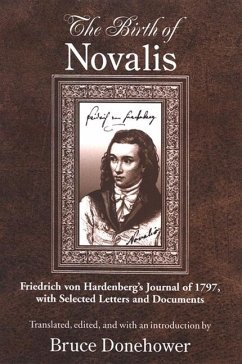 The Birth of Novalis - Novalis; Hardenberg, Friedrich Von