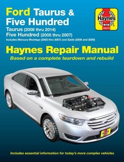 Ford Taurus 2008-14, Ford Five Hundred 2005-07, Mercury Montego 2005-07 & Mercury Sable 2008-09 - Haynes Publishing