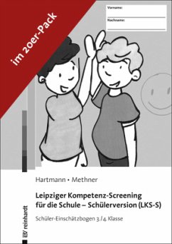 Leipziger Kompetenz-Screening für die Schule - Schülerversion (LKS-S), 25 Expl. - Hartmann, Blanka;Methner, Andreas
