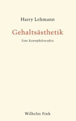 Cover Gehaltsästhetik