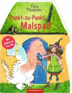 Cover Flora Flitzebesen: Punkt-zu-Punkt-Malspaß