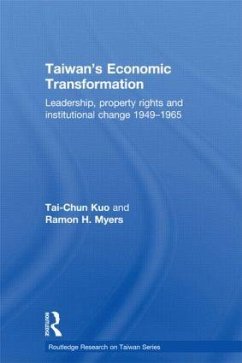 Taiwan's Economic Transformation - Kuo, Tai-Chun; Myers, Ramon H