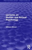 Lectures on Human and Animal Psychology