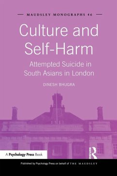 Culture and Self-Harm - Bhugra, Dinesh