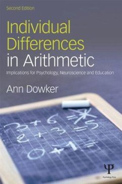 Individual Differences in Arithmetic - Dowker, Ann