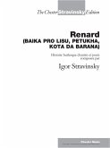 Igor Stravinsky - Renard (Vocal Score) Igor Stravinsky - Renard (Vocal Score)
