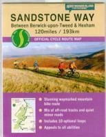 Sandstone Way Cycle Route Map - Northumberland - Liddle, Ted