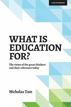 Cover What Is Education For?